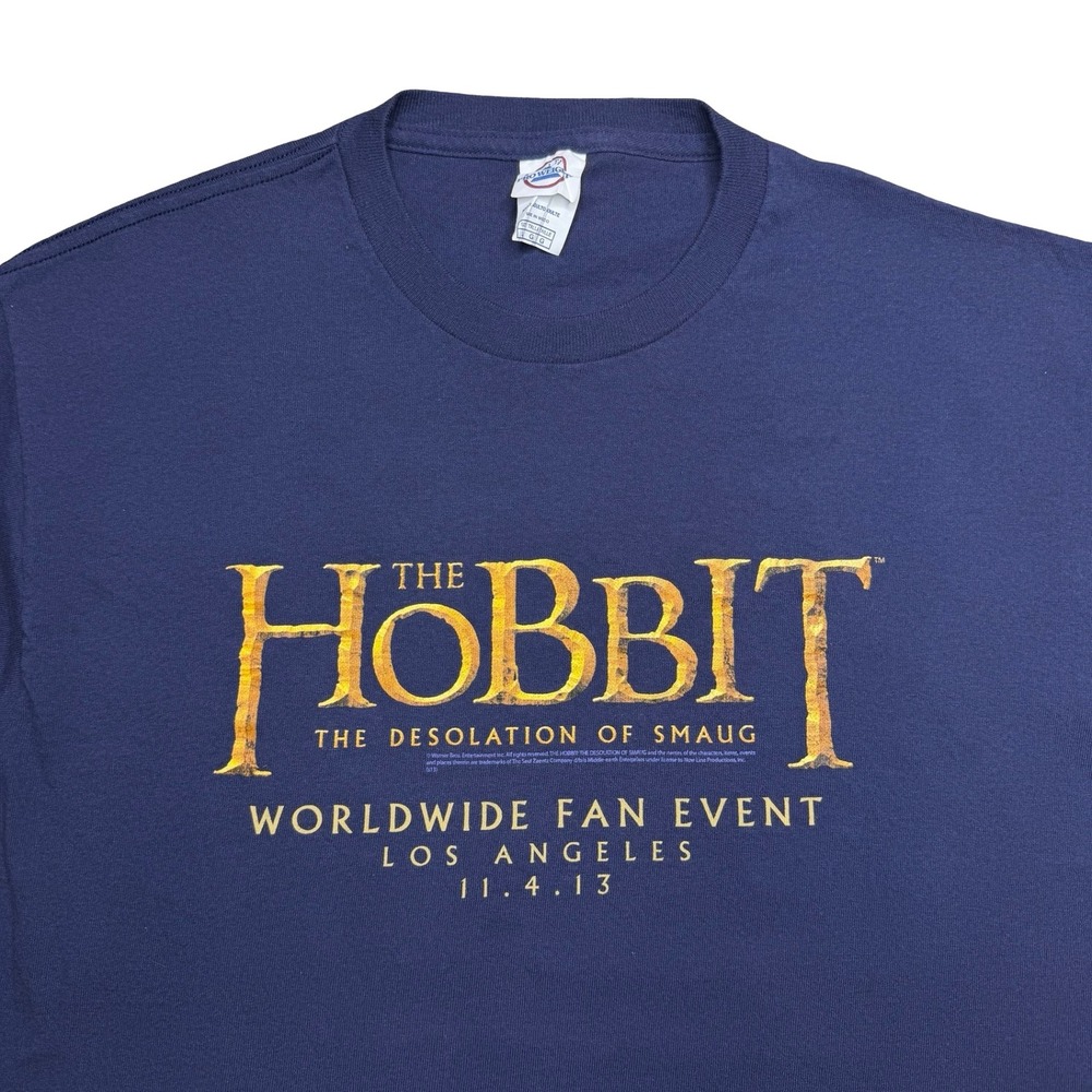2013 The Hobbit Los Angeles fan event movie promo shirt